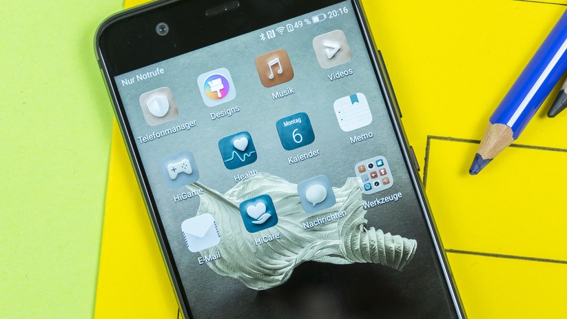 Das Display des Huawei P10 hat umwerfende Farben.