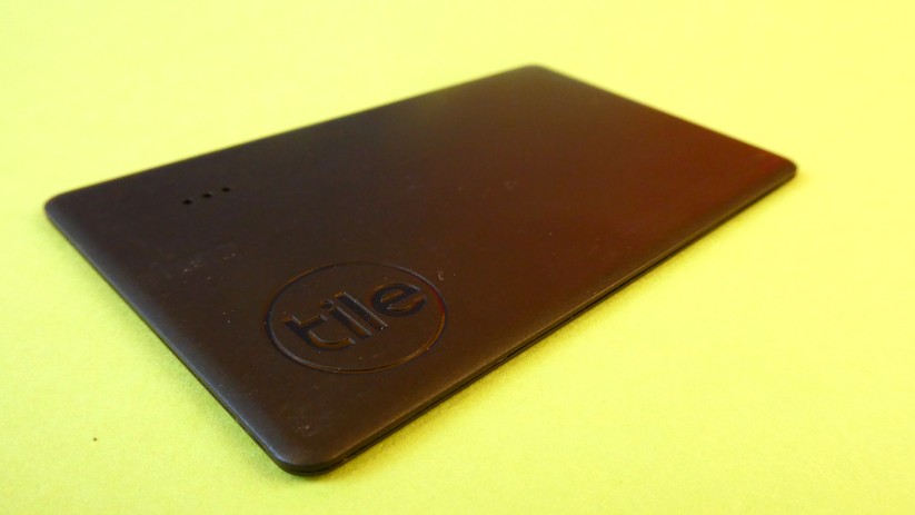 Das Tile-Logo ist gleichzeitig der Auslösetaster für die Suche des Smartphones.