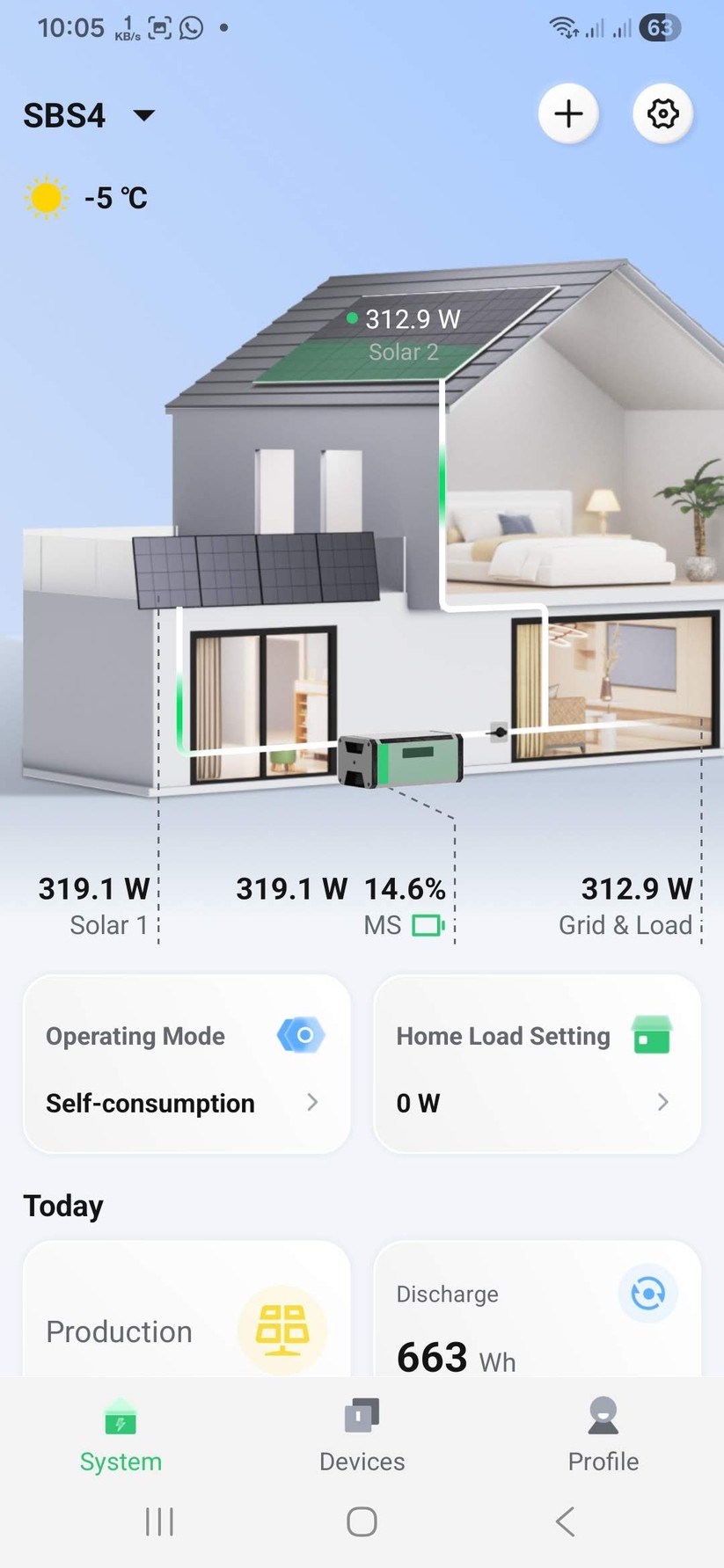 Die Inbetriebnahme und Konfiguration der Hoymiles Hi Battery erfolgt mit der App S-Miles Home.