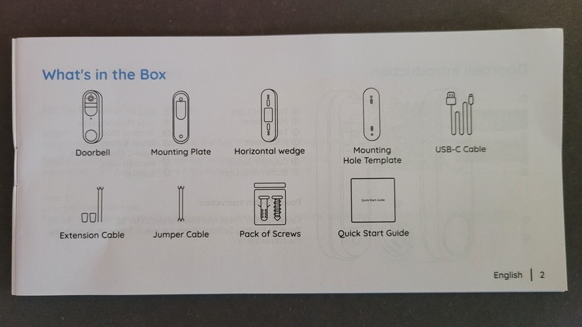 Reolink Video Doorbell Battery: Video-Türklingel mit Kopf-bis-Fuß-Ansicht und dank Reolink Home Hub integrierbar in kompatible Smart-Home-Systeme wie Home Assistant