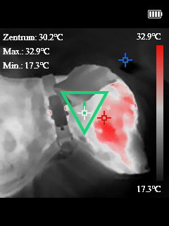 Testaufnahmen Topdon TC004 Mini