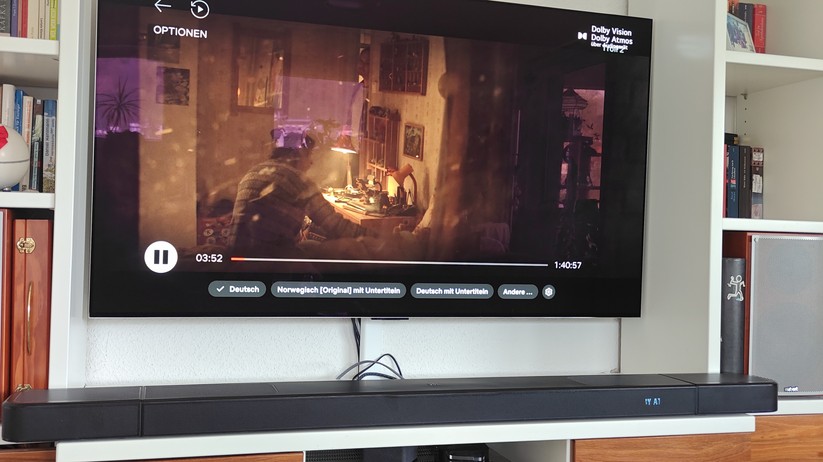 Die HBL Bar 1300MK2 bietet mit Dolby-Atmos-Inhalten ein tolles 3D-Klangerlebnis.