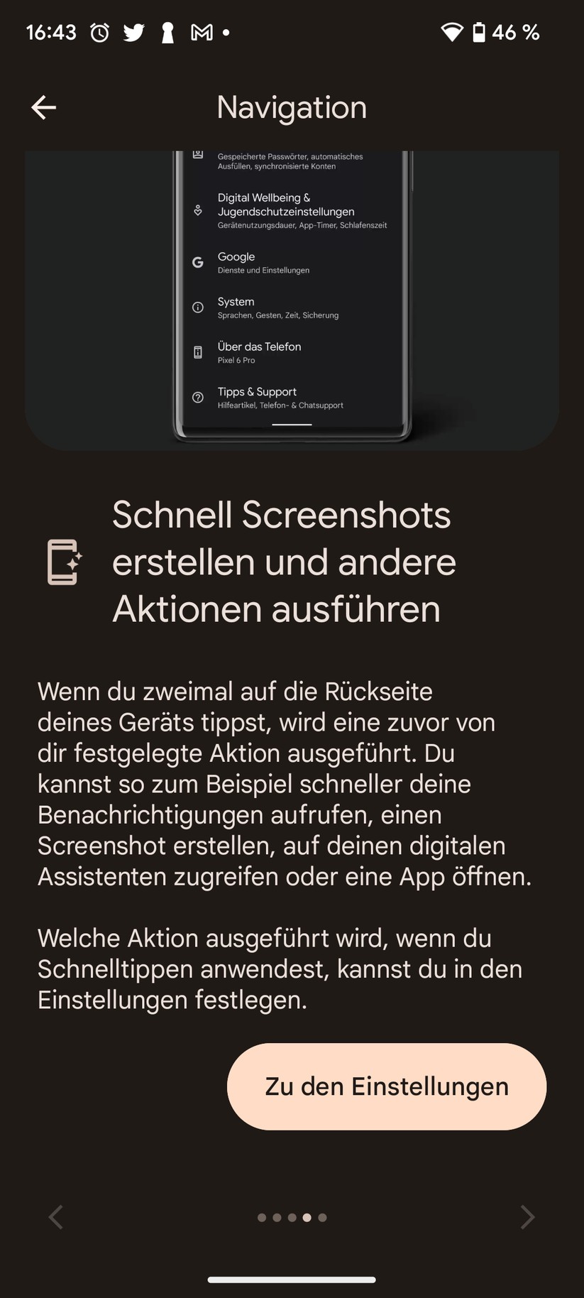 Google Pixel 7 Software-Funktionen