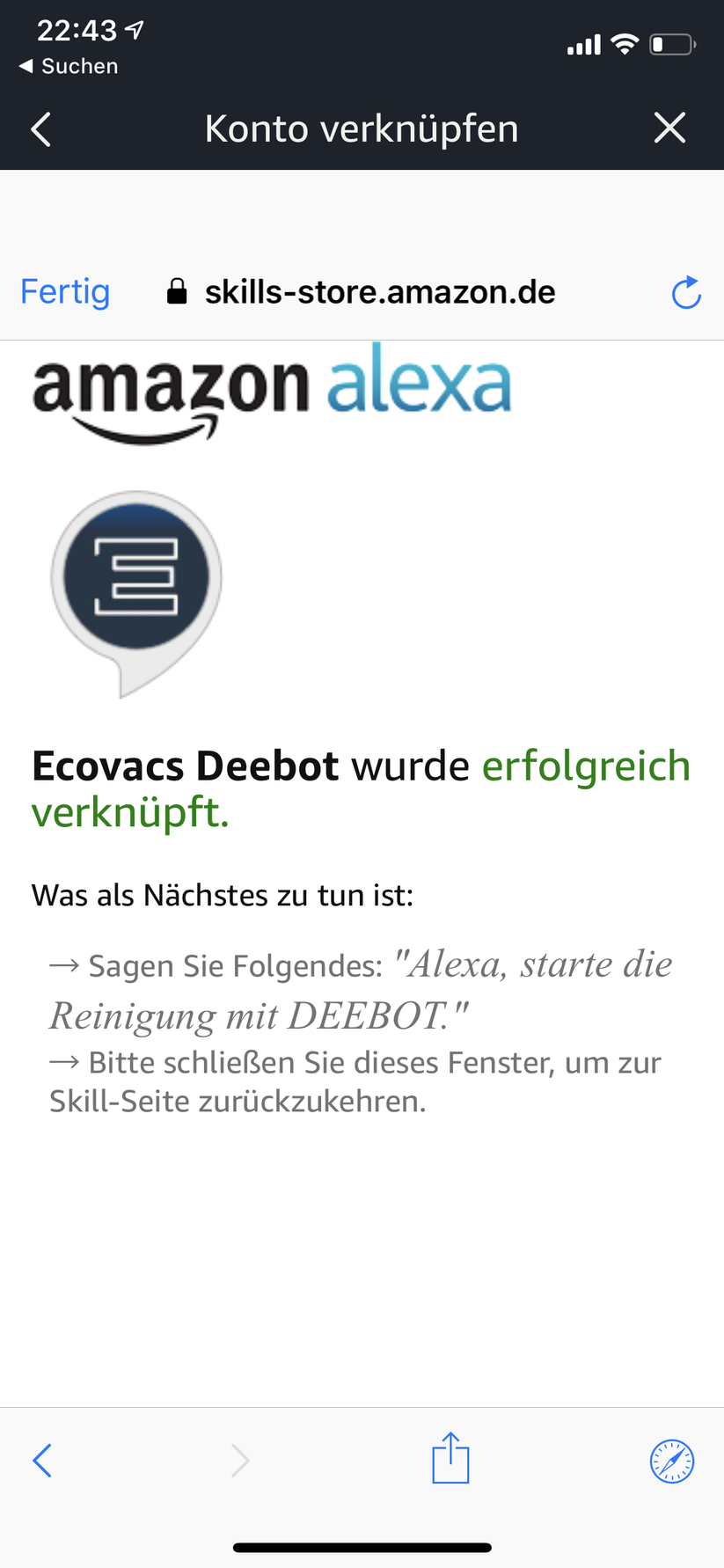Die Integration mit Google Home oder Amazon Alexa klappt einwandfrei