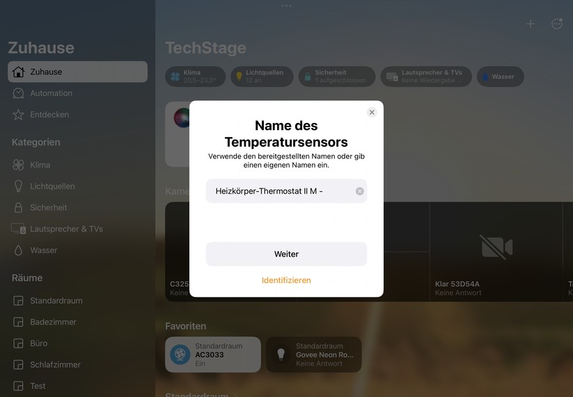 Das Bosch Heizkörper-Thermsotat II +M kann man auch mit Apple Home steuern, wenn man es mit dem Bosch Smart Home Controller II betreibt. Dieser fungiert dabei als Matter-Bridge und kann somit unter Apple Home integriert werden.