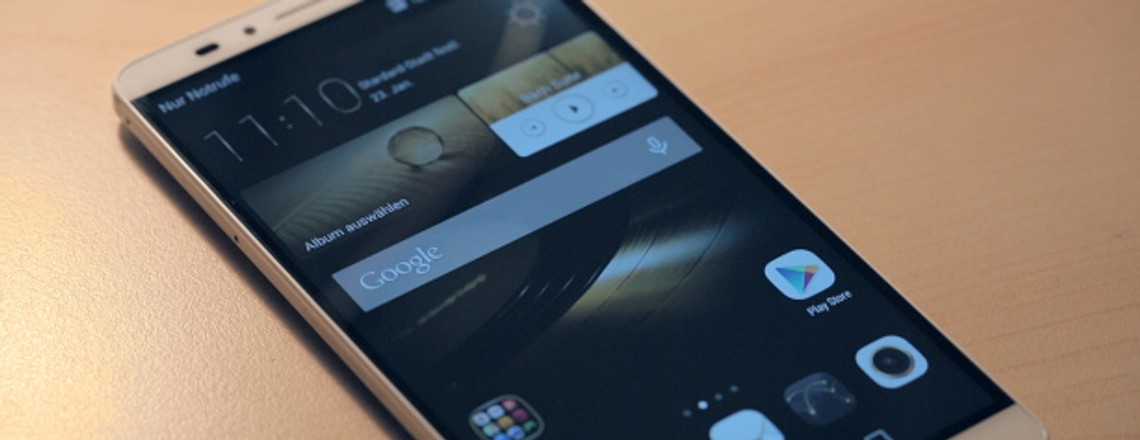 Huawei Ascend Mate 7 im Hands-on: Highend-Phablet
