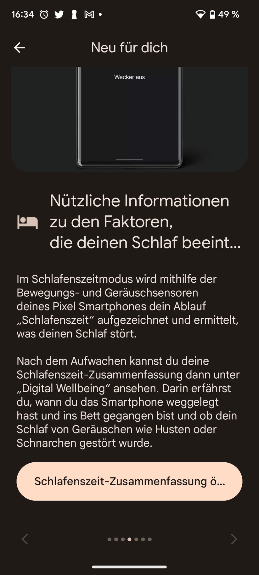 Google Pixel 7 Software-Funktionen