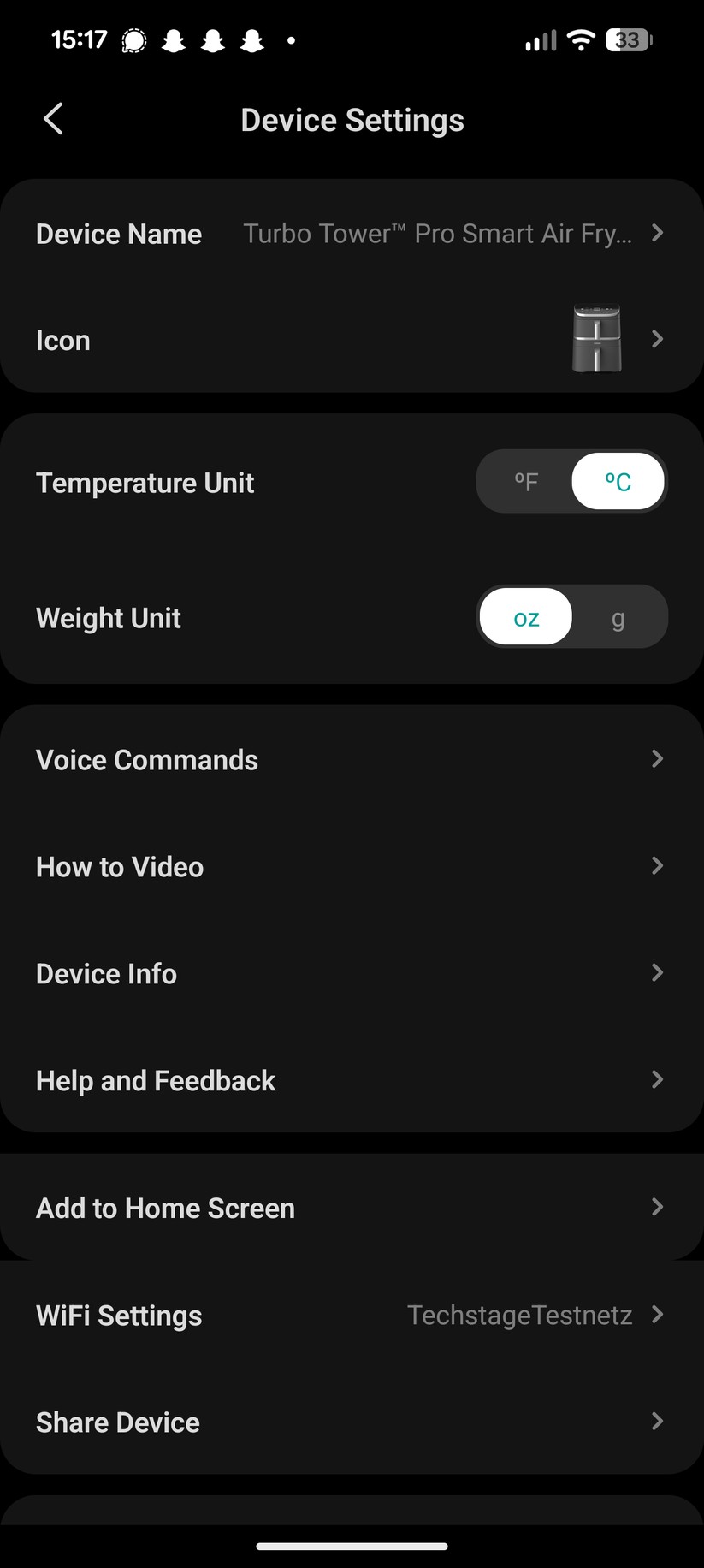 Cosori Turbo Tower Pro Smart – Einrichtung & App