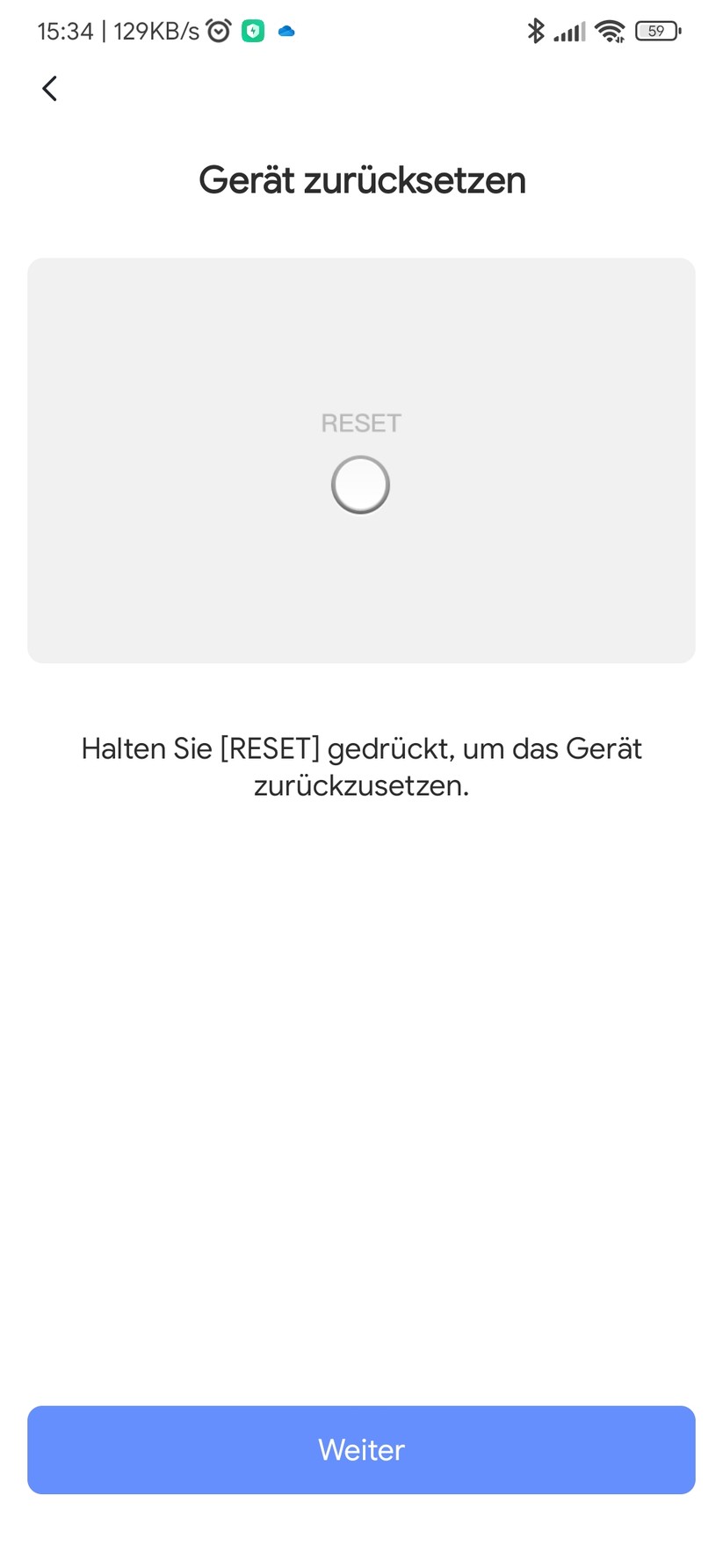 Ezviz LC3: App-Screenshots