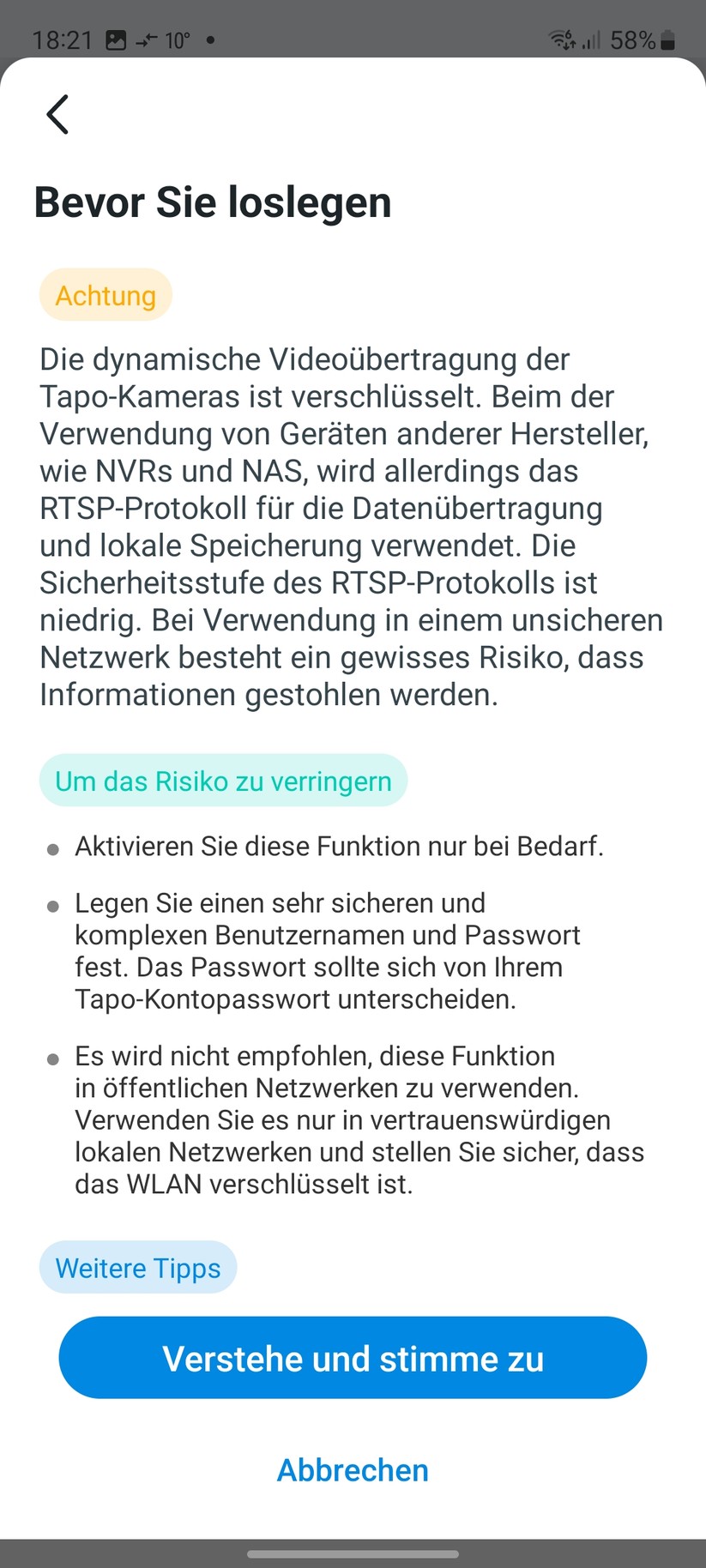 TP-Link Tapo C325WB: Einrichtung, Einstellungen und Aufnahmen