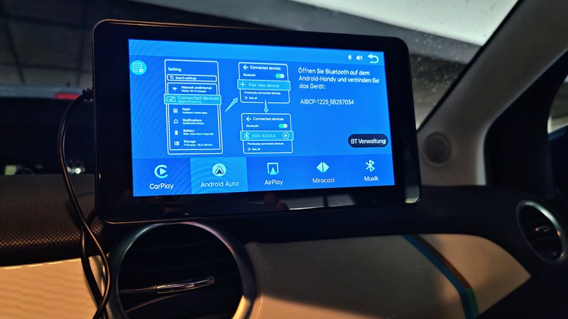Bauhn Smart Display fürs Auto