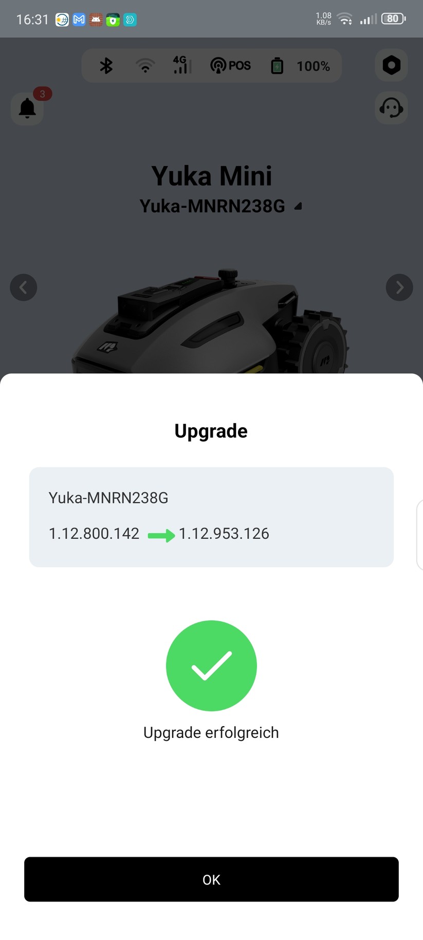  Einrichtung mit App