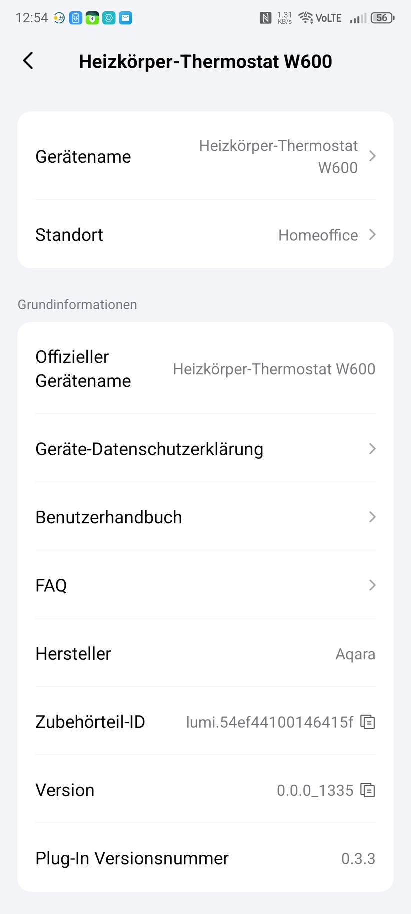  Einstellungen, Kalibrierung