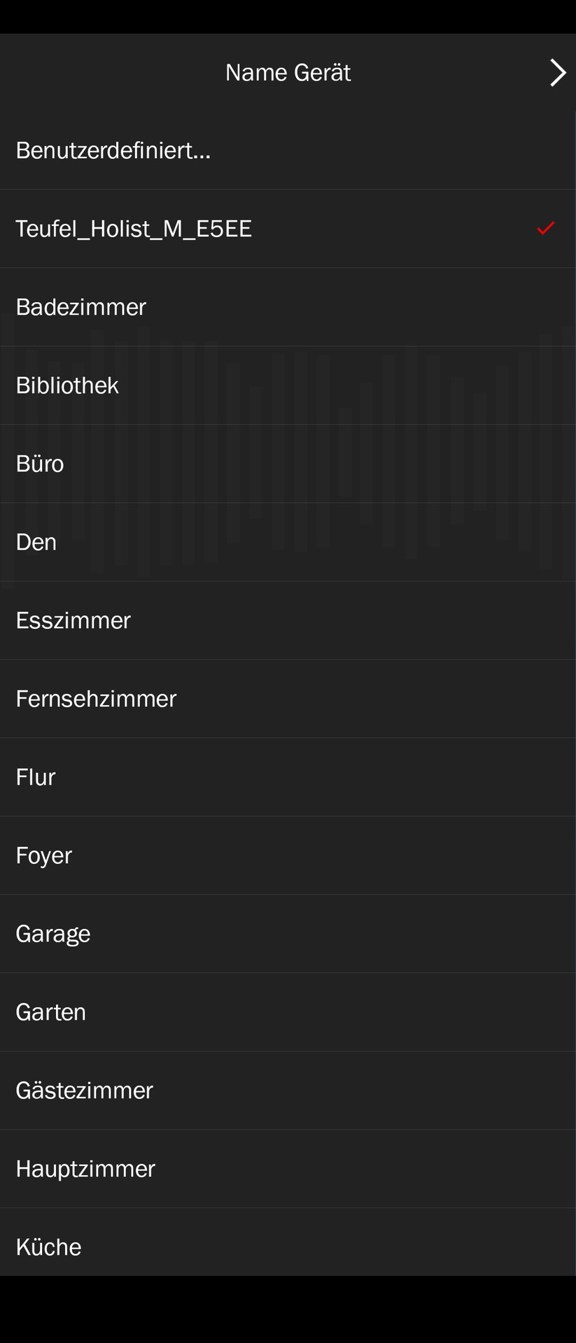 Teufel Holist M - Bilder App