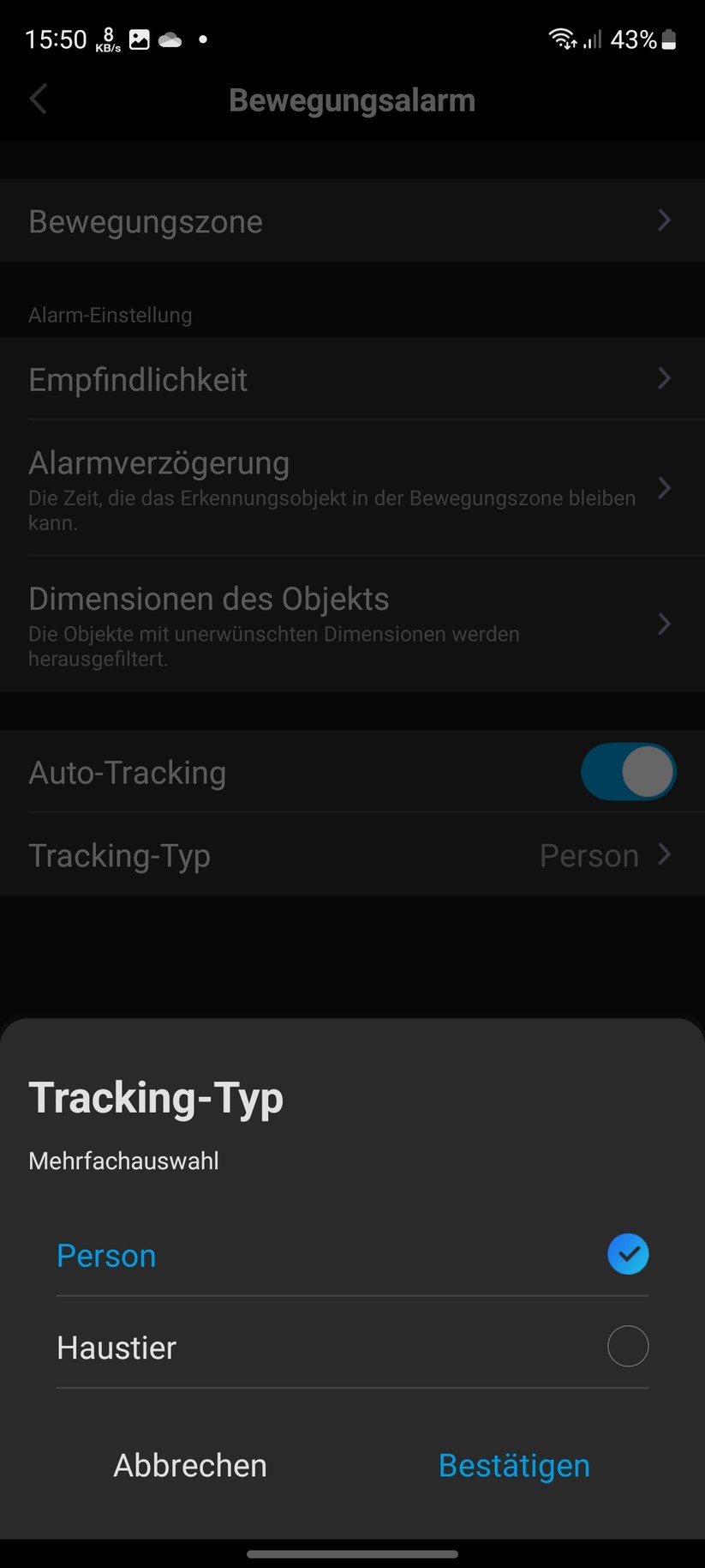 Reolink E1 Zoom: Einstellungen