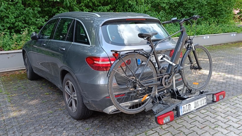 Fahrradträger für Anhängerkupplung