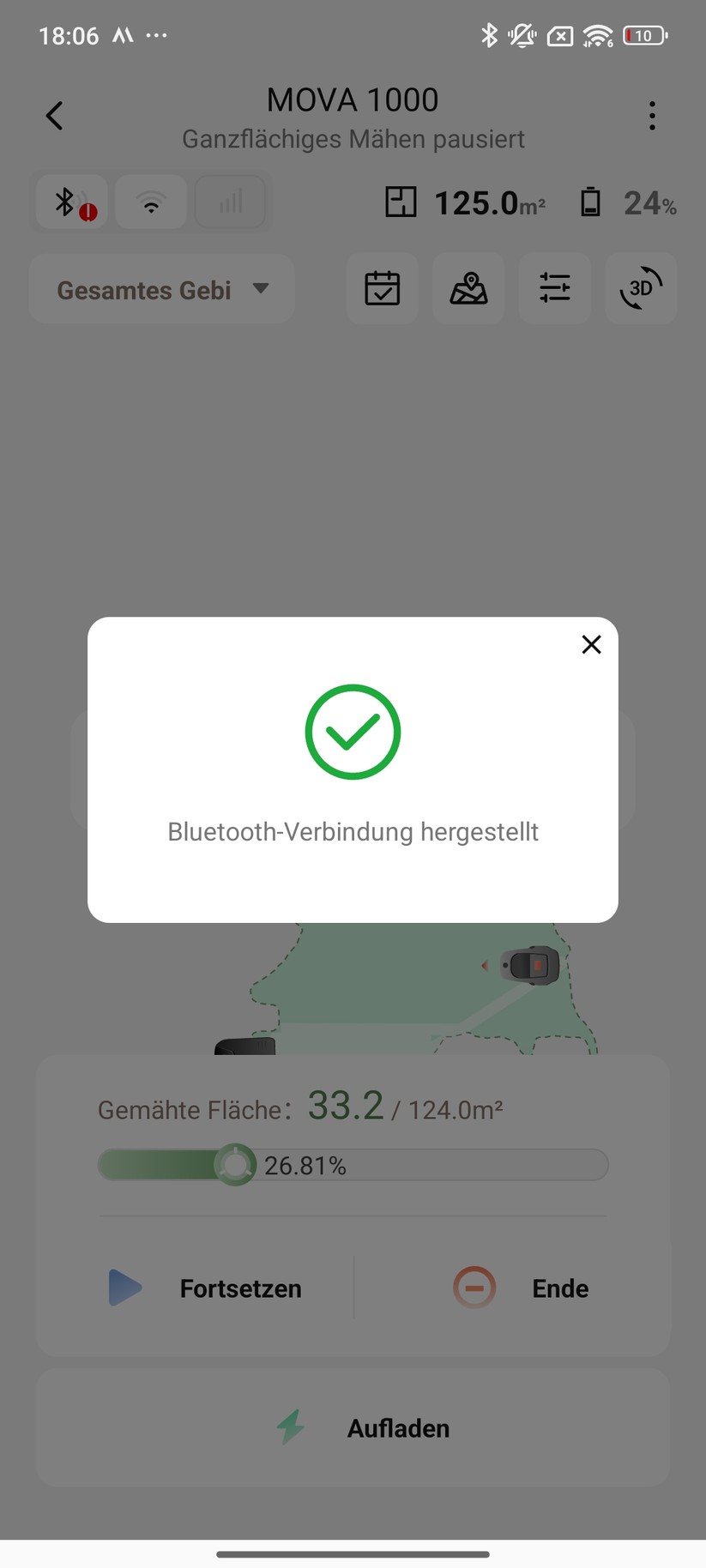 Mova 1000 – App