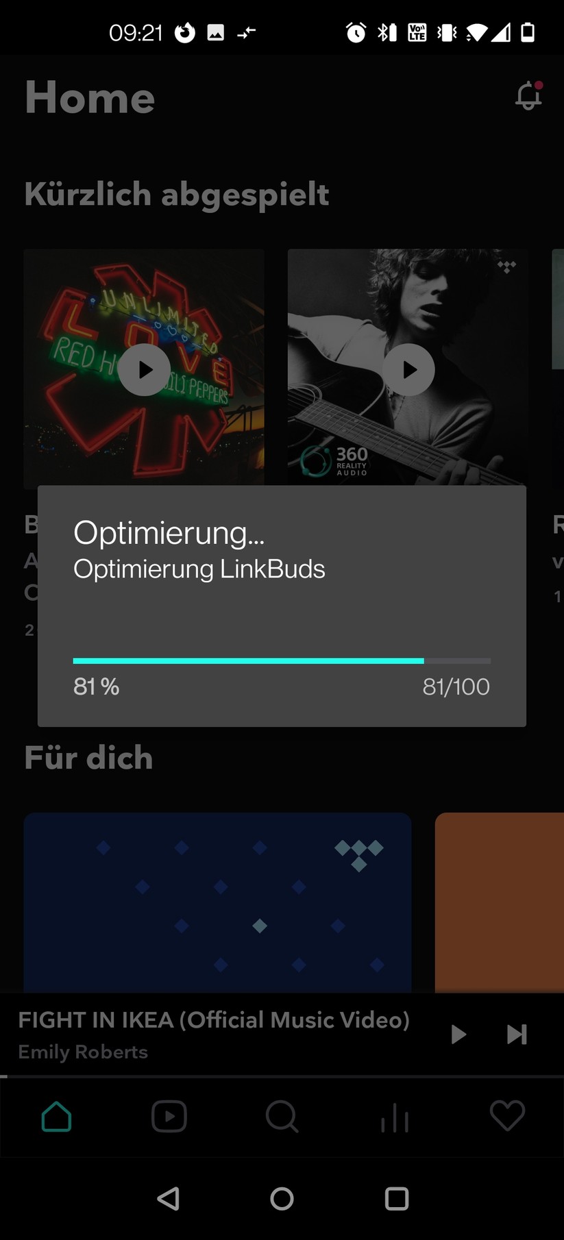 Sony Linkbuds - App 