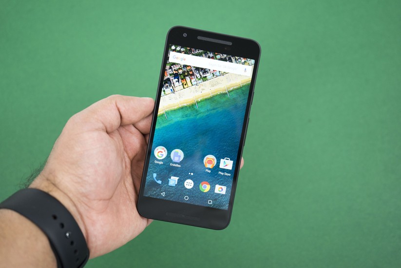 Liegt gut in der Hand, das Google Nexus 5X