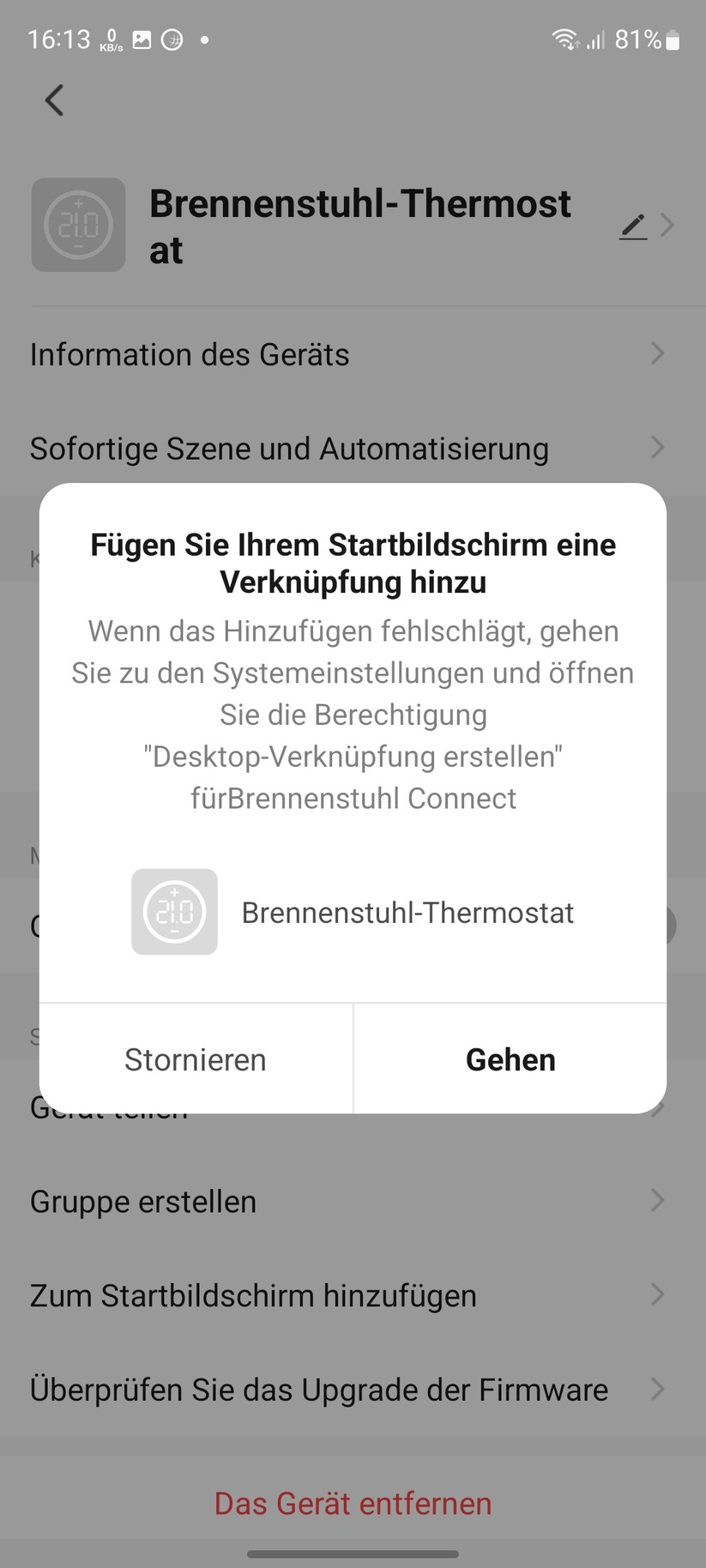 Brennenstuhl Heizkörperthermostat HT CZ 01: App - Inbetriebnahme