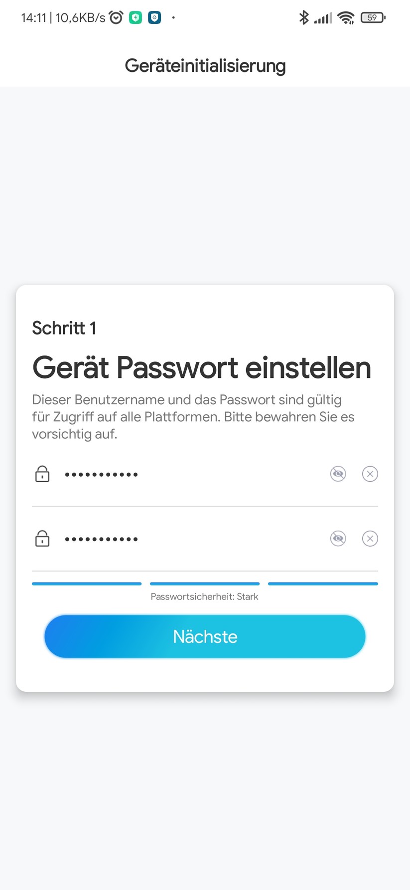 Einrichtung und Betrieb mit der App: Reolink PT 2K