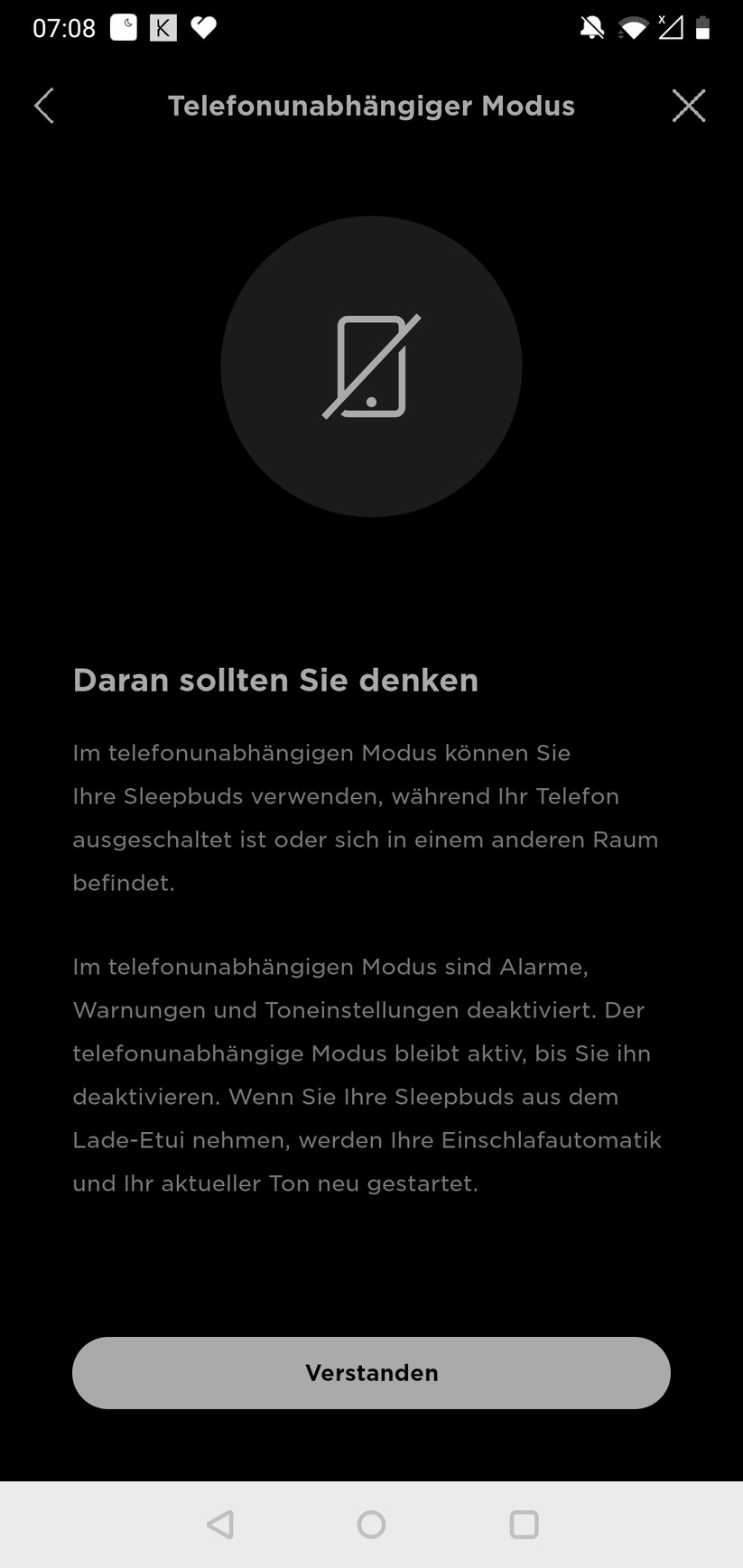 Bose Sleepbuds App