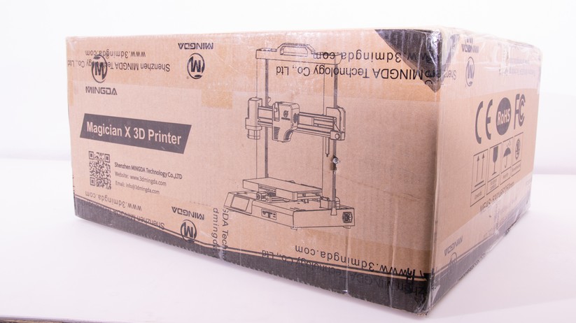 Aufbau des Mingda Magician X. 