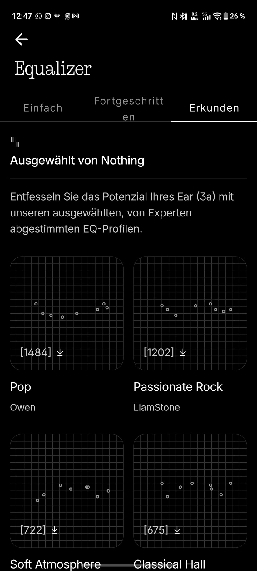 Nothing Ear 3a Screenshot