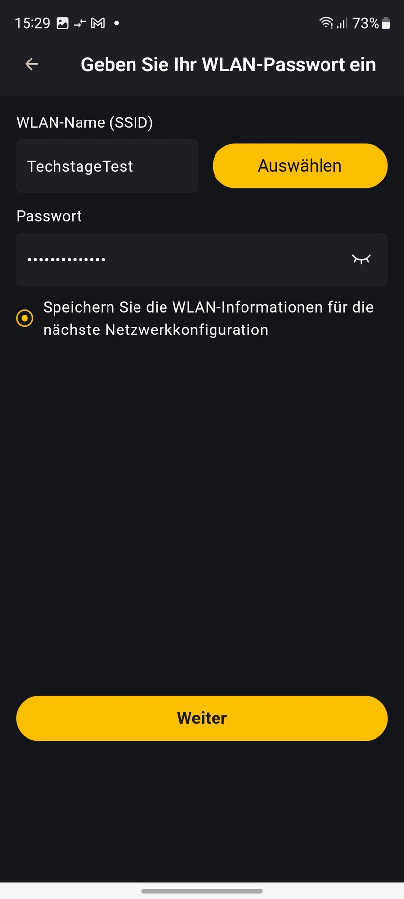  Inbetriebnahme mit App Alpha Lite