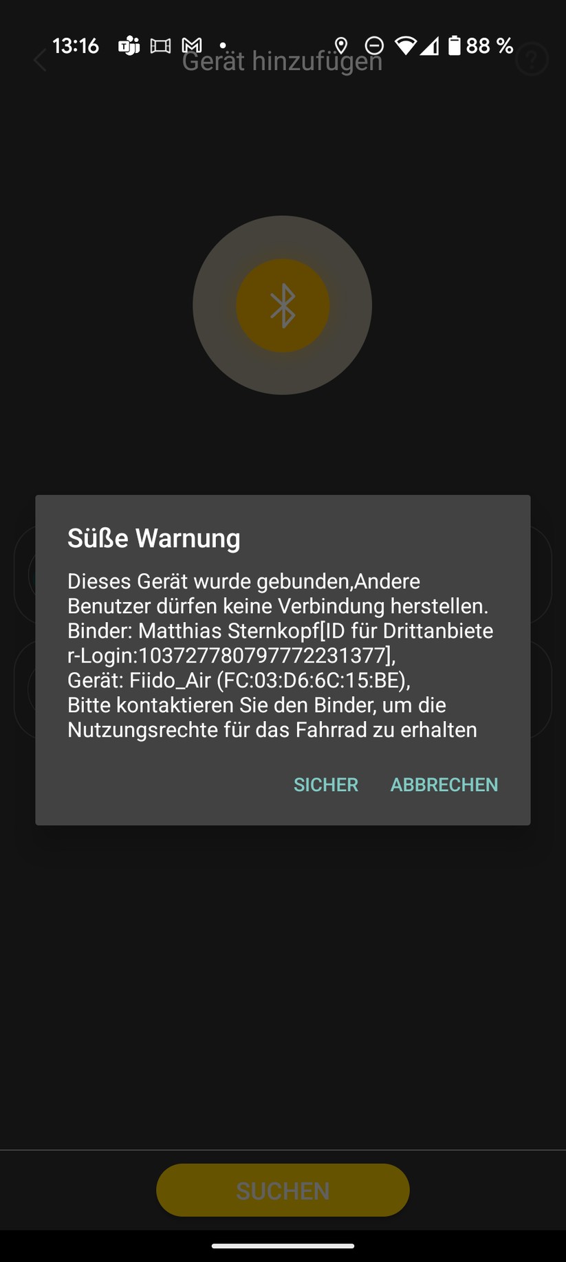 Fiido Air App Screenshot