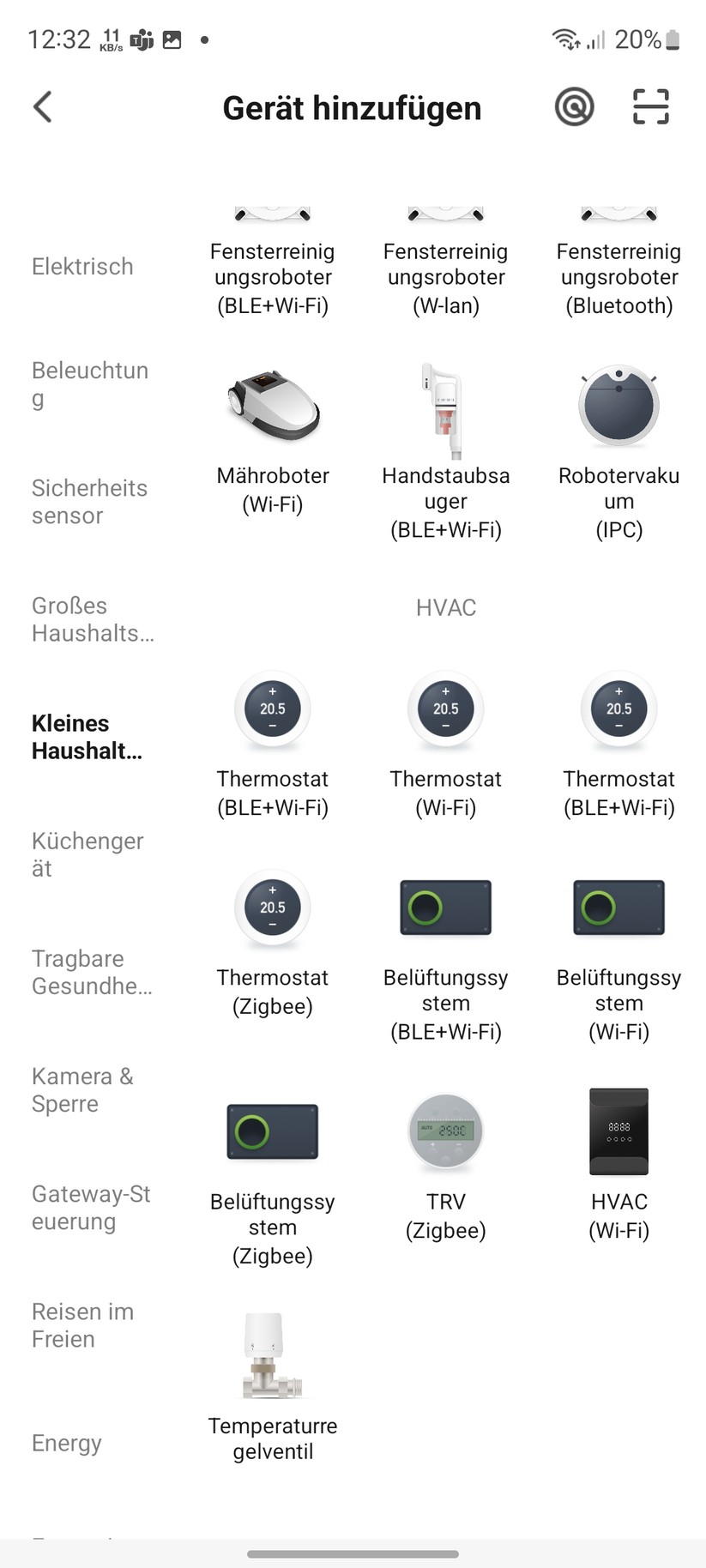 Das Brennenstuhl-Thermostat kann man auch mit der Tuya-App in Betrieb nehmen.