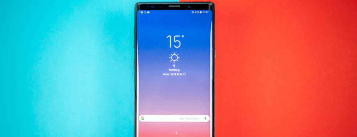 Samsung Galaxy Note 9 im Test: leistungsstark, aber langweilig