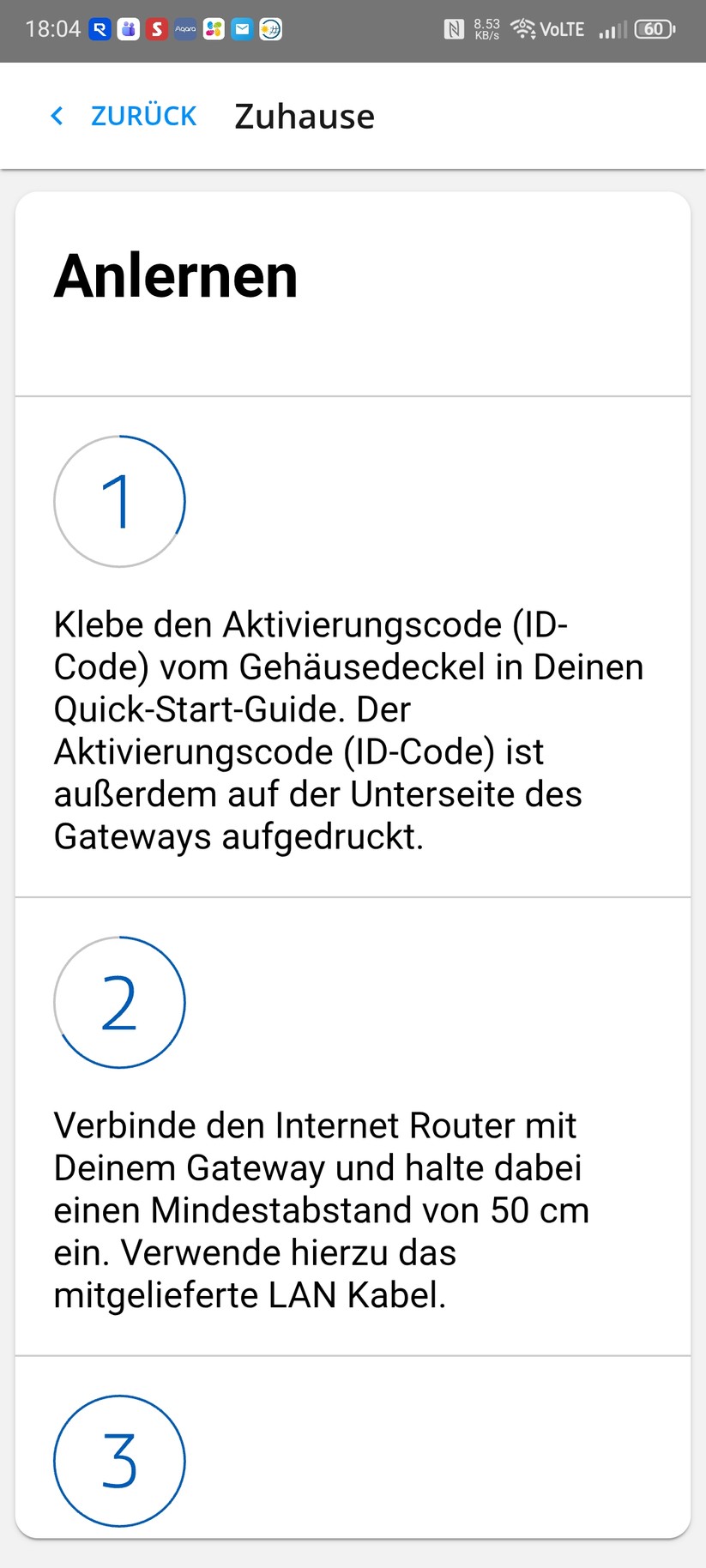 Smart Home by Hornbach: Einrichtung und Anlernen von Geräten