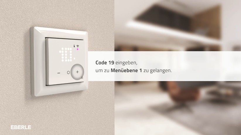 In einem Youtube-Video erläutert Eberle detaillierte die Montage und Inbetriebnahme. Das beigelegte Faltblatt informiert über die wichtigsten Einstellungen und technischen Daten.