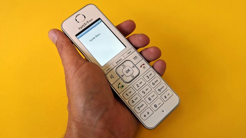 Das C6 liegt gut in der Hand.
