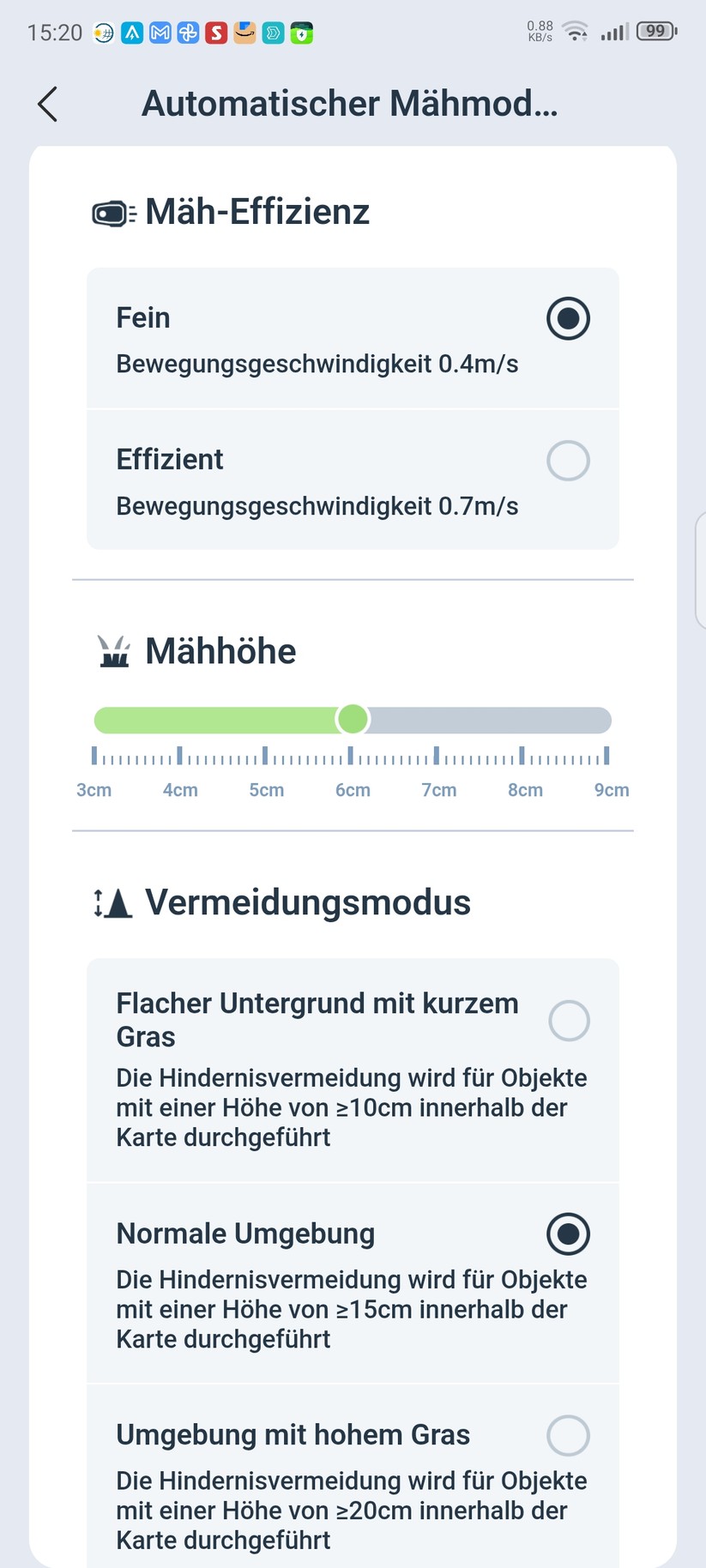  Einstellungen