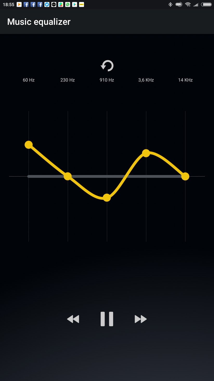 Den ohenhin schon tollen Klang darf der Nutzer per 5-Band-Equalizer nach seinen Vorlieben einstellen.