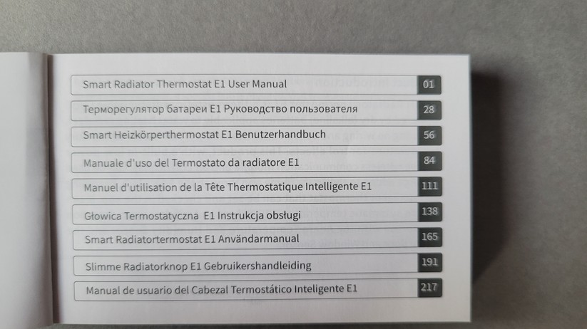 Aqara Radiator Thermostat E1