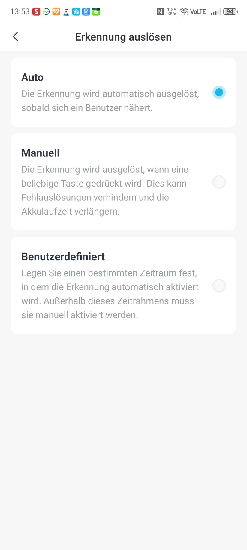 Switchbot Lock Ultra Vision Pro: Einrichtung und Steuerung erfolgen mit der Switchbot-App, für die man sich registrieren muss.