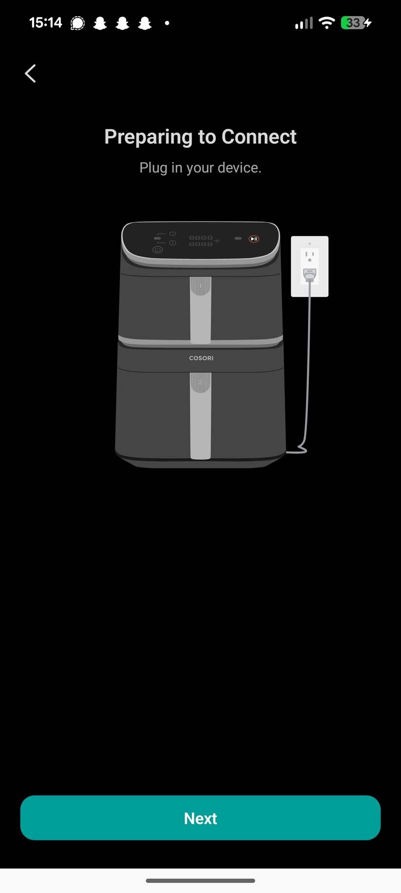 Cosori Turbo Tower Pro Smart – Einrichtung & App