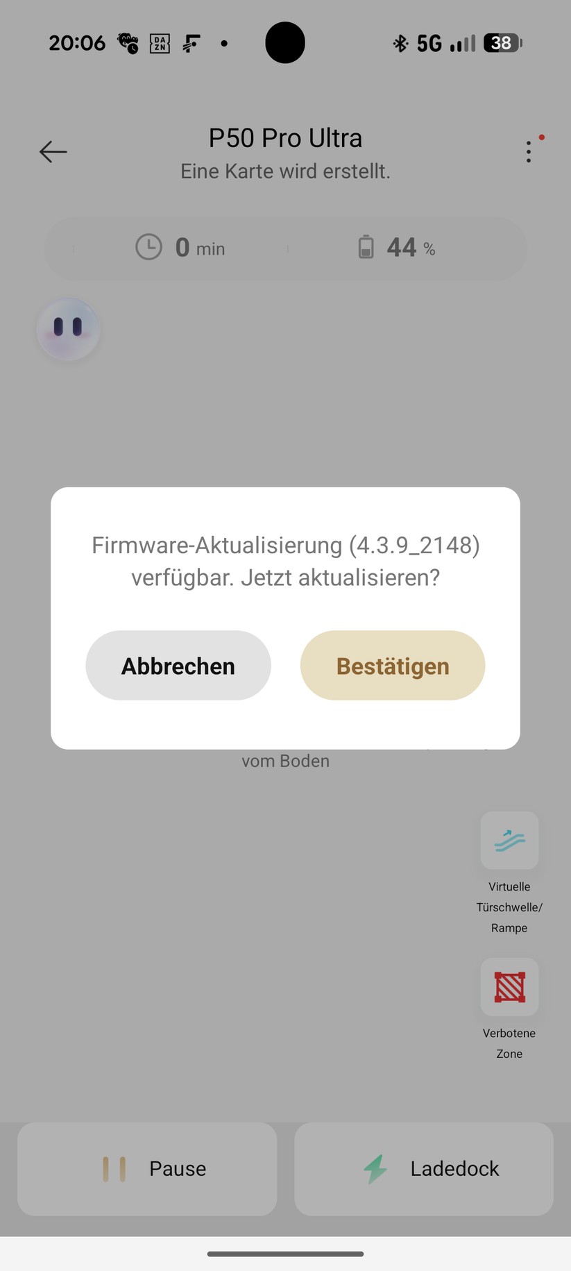 Mova P50 Pro Ultra – App & Einrichtung