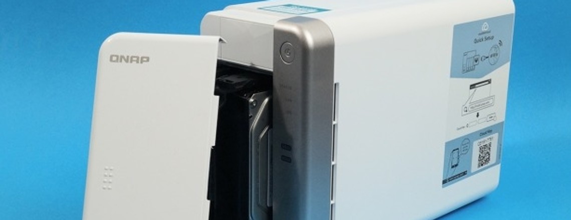 Test QNAP TS-251B: 2-Bay-NAS mit HDMI, Audio und IR-Sensor