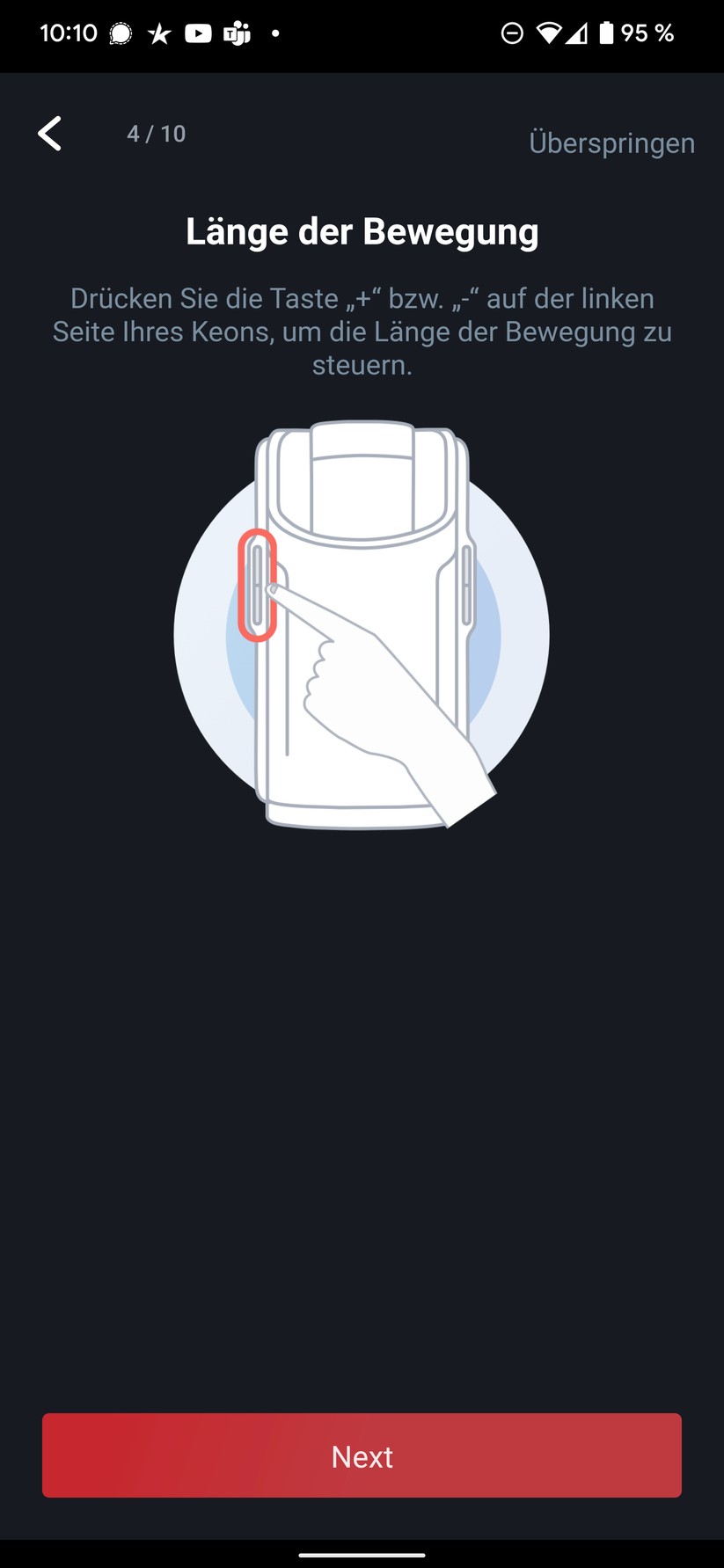 Feelconnect 3: So sieht die App aus