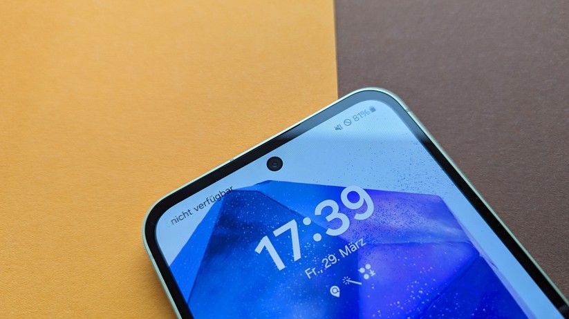 Samsung Galaxy A55: Frontkamera