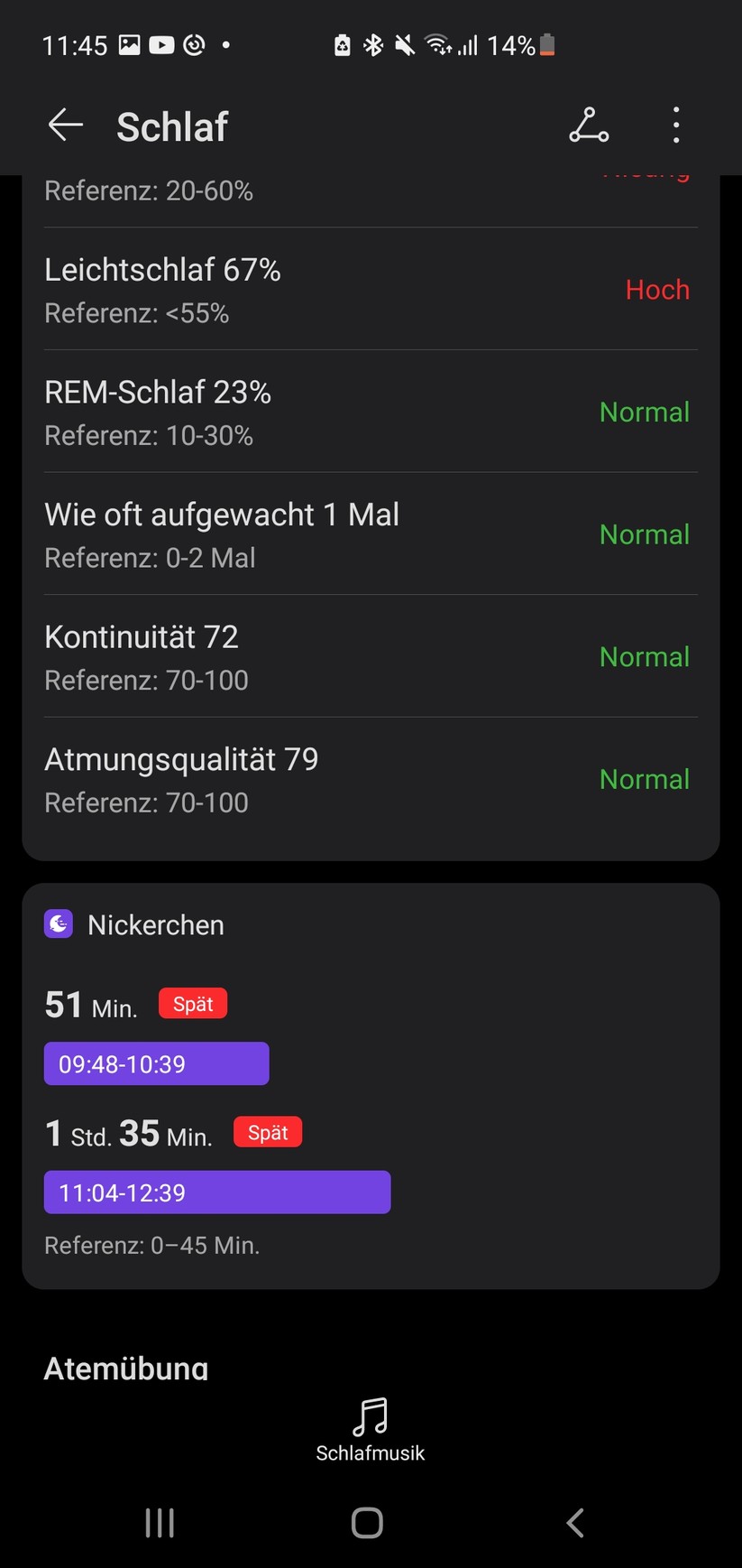 Honor Band 7 – App-Screenshots