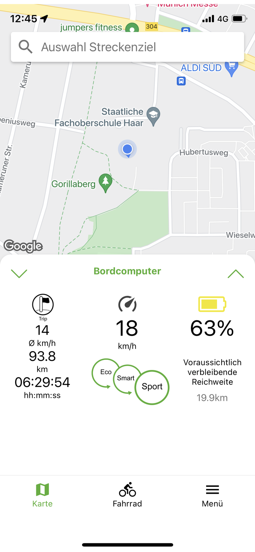 Die Pendix-App ist Info-Screen & Steuerzentrale zugleich.