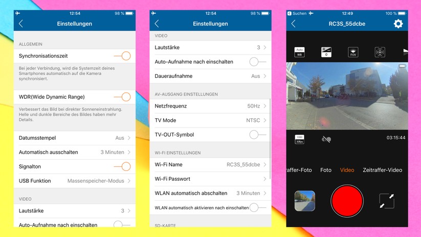 Die App ist übersichtlich, aber stellenweise schlecht übersetzt.