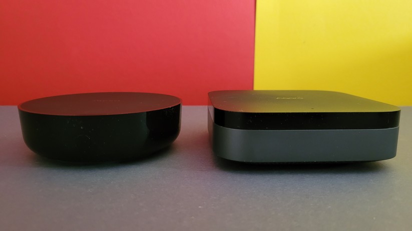 Aqara M3: Statt der runden Bauform beim M2 setzt Aqara beim M3 auf ein eckiges, abgerundetes Design. 