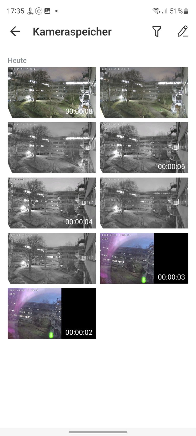 TP-Link Tapo C420S2: Einstellungen, Bilder