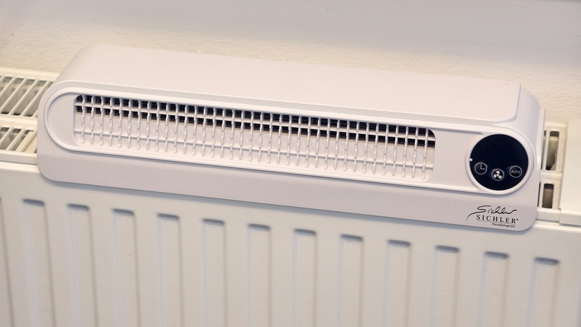 Sichler Akku-Heizkörperventilator mit Querstromlüfter